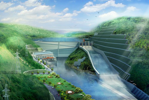 水城老挝南塔河1号水电站项目